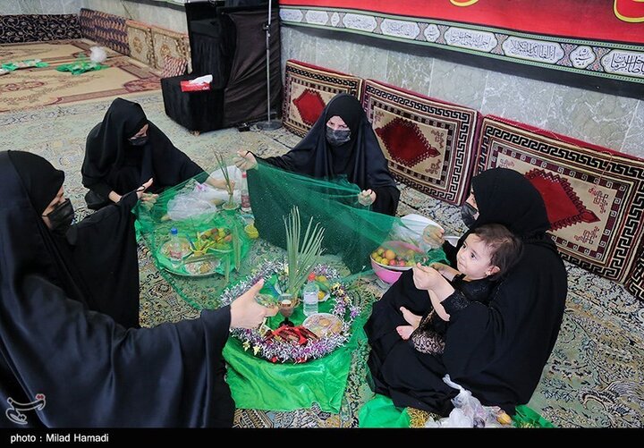 آیین سنتی سینی گردانی حضرت قاسم (ع) - اهواز