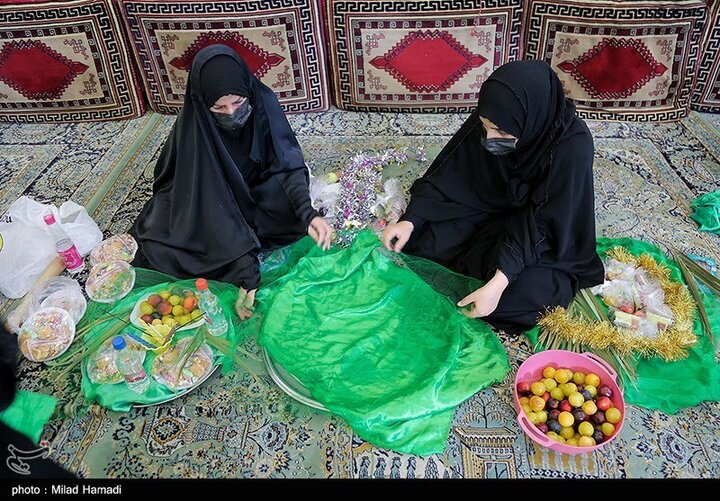 آیین سنتی سینی گردانی حضرت قاسم (ع) - اهواز