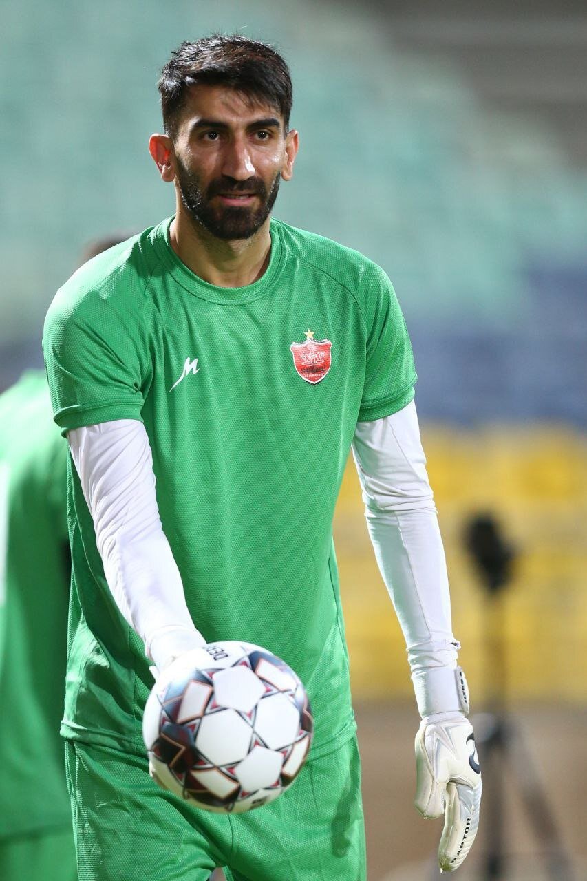 عکس| توپ جدید لیگ برتر در تمرین پرسپولیس