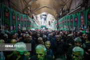 تصاویر | عزاداری تاسوعای حسینی(ع) در بازار تهران