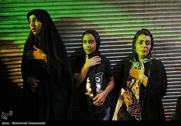 عزاداری تاسوعای حسینی در بازار تهران