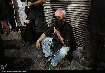 عزاداری تاسوعای حسینی در بازار تهران