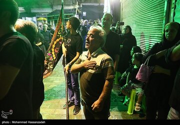 عزاداری تاسوعای حسینی در بازار تهران