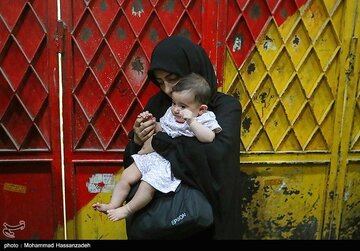 عزاداری تاسوعای حسینی در بازار تهران