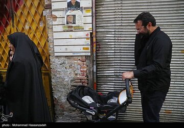 عزاداری تاسوعای حسینی در بازار تهران