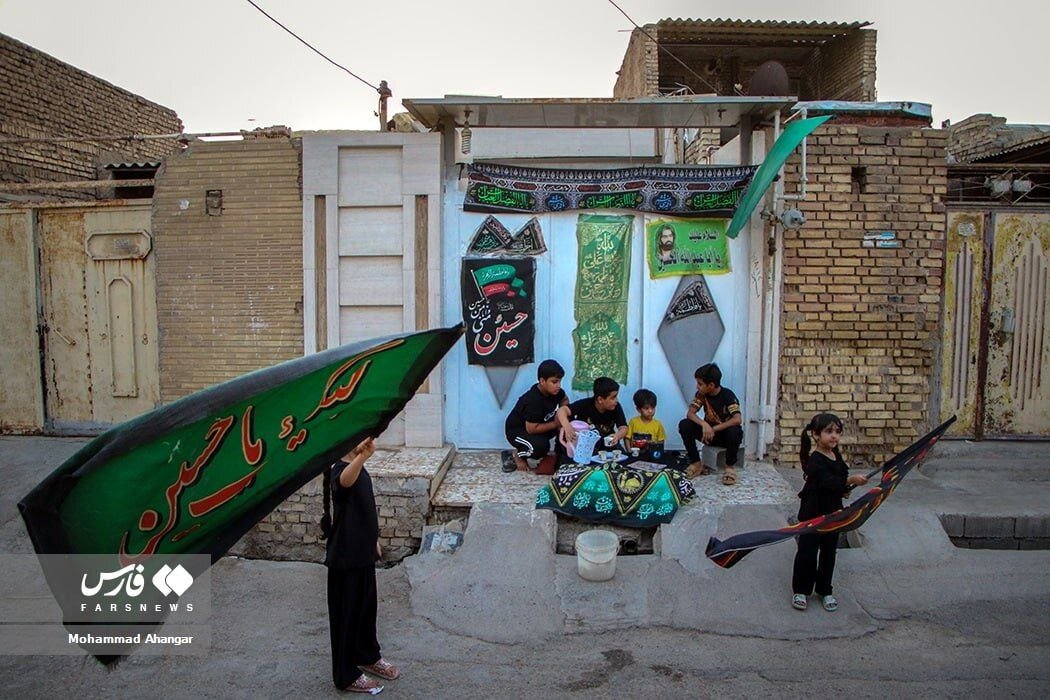 هیات‌های به قد کودکی؛ تصاویری جالب از کودکان در خوزستان / عکس 2
