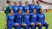 عکس | فریاد بازیکنان زن تیم ملی ایتالیا در حین خواندن سرود ملی در جام جهانی