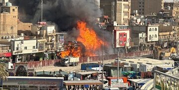 آخرین جزئیات از حادثه انفجار و حریق در کربلا / چند ایرانی مصدوم و کشته شده‌اند؟