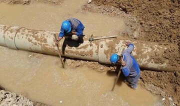 اجرای عملیات اصلاح و توسعه 1500 متر شبکه آب در شهر خرم آباد