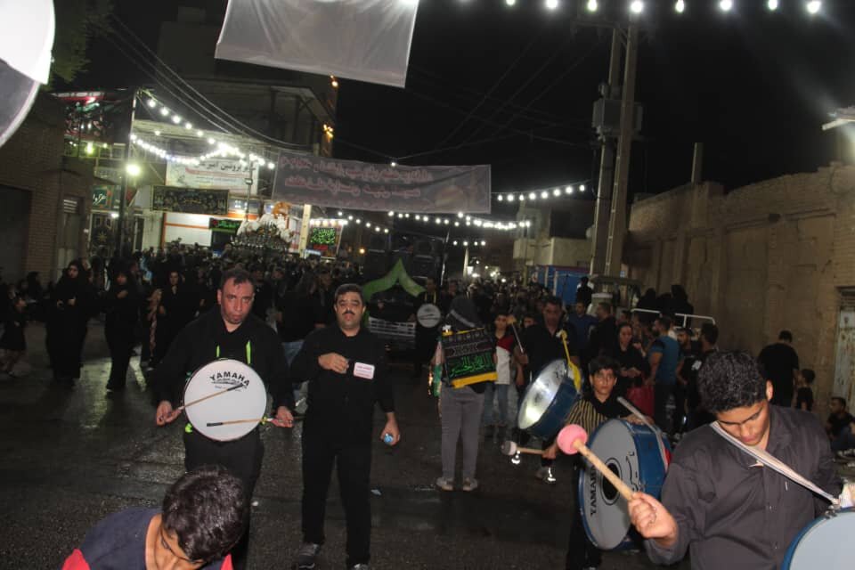 گزارش تصویری از عاشورا شهرستان دزفول