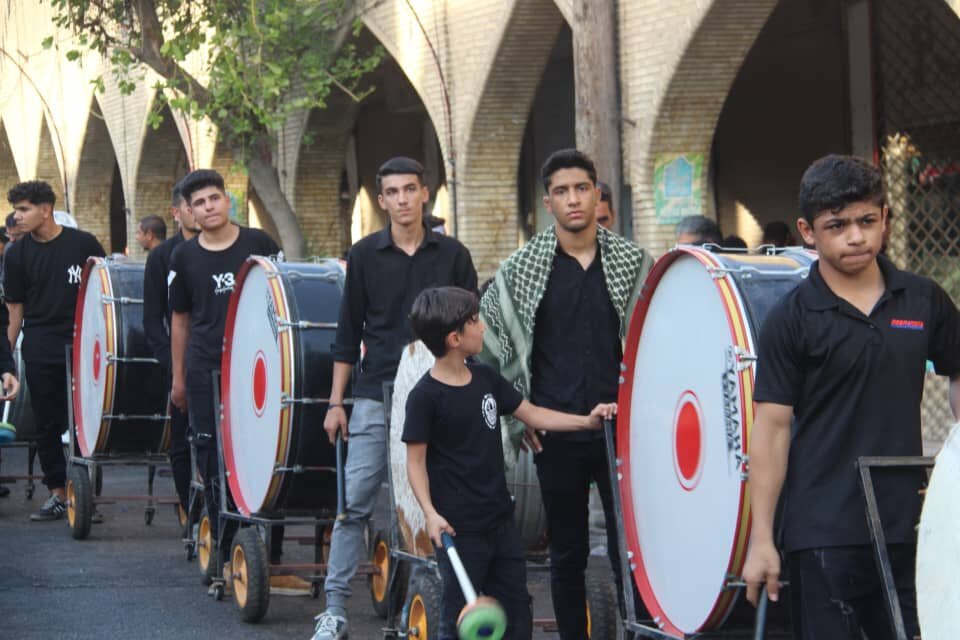 گزارش تصویری از عاشورا شهرستان دزفول