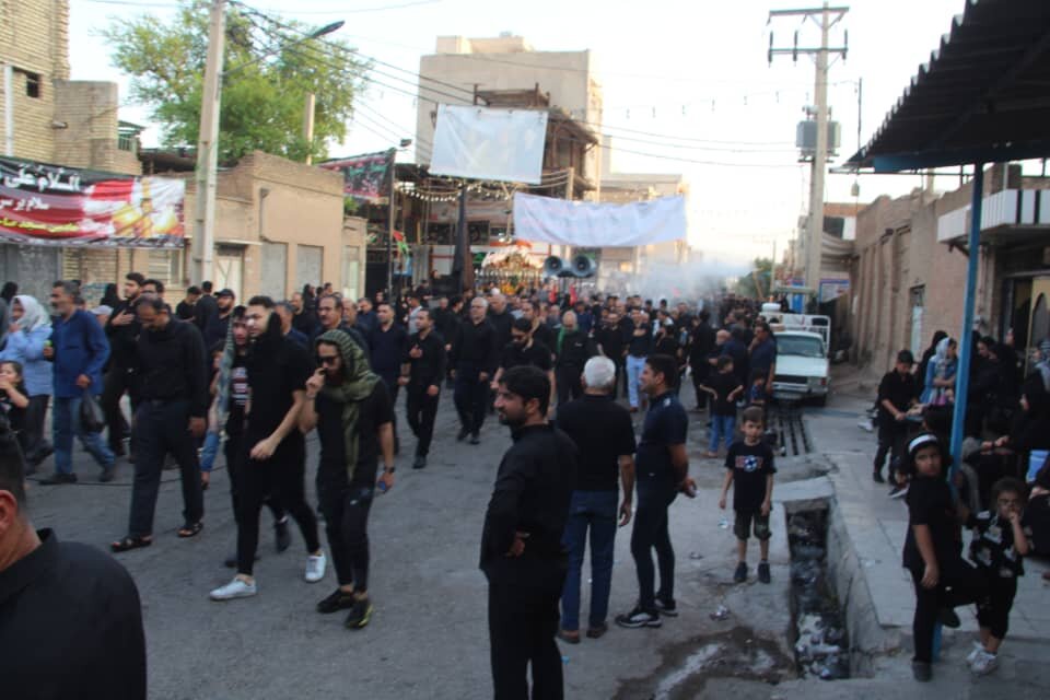 گزارش تصویری از عاشورا شهرستان دزفول
