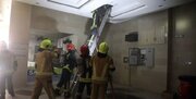 مهار آتش سوزی رستورانی در گلشهر