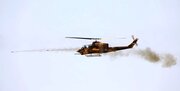 مانور عملیاتی ۲۰۰ فروند بالگرد در پایگاه رزمی هوانیروز برای نخستین بار در غرب آسیا
