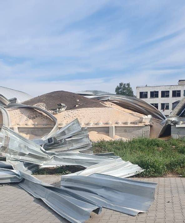 روسیه، غلات منطقه اودسا را نابود کرد/عکس