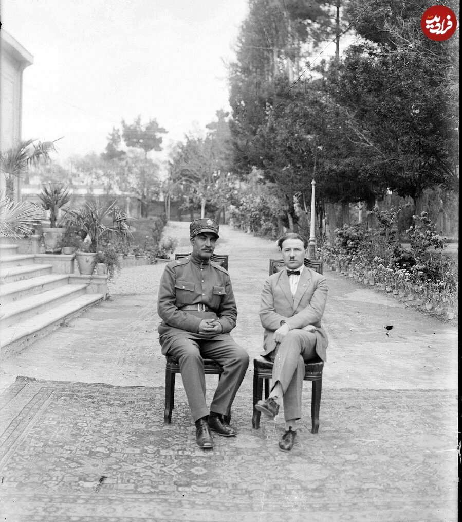 عکسهای رضاخان و سفیر «بدفرجام» شوروی در آخرین سالهای حکومت قاجار