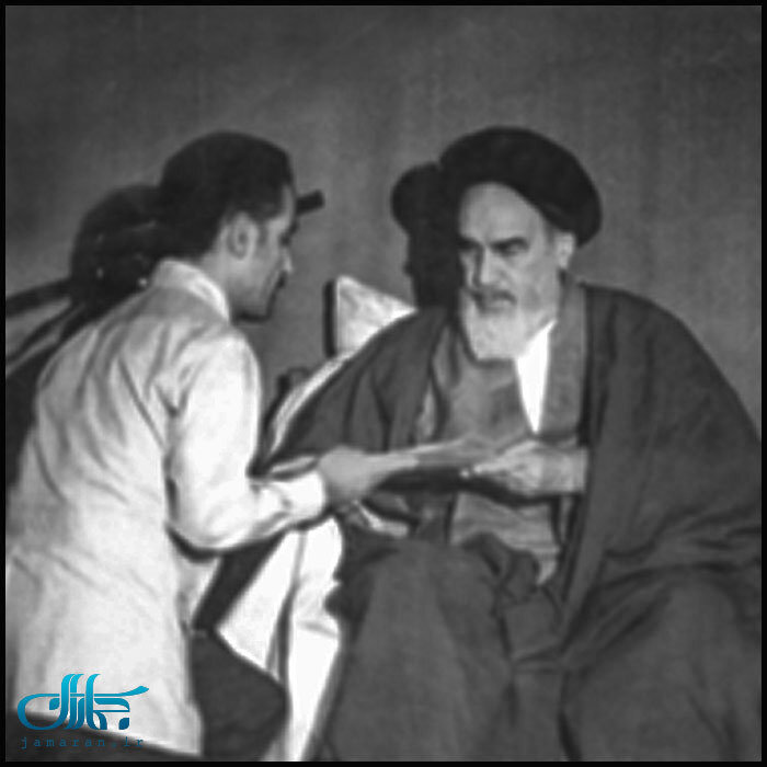  تنفیذ حکم ریاست جمهوری شهید رجایی از سوی امام خمینی (س)/ +عکس