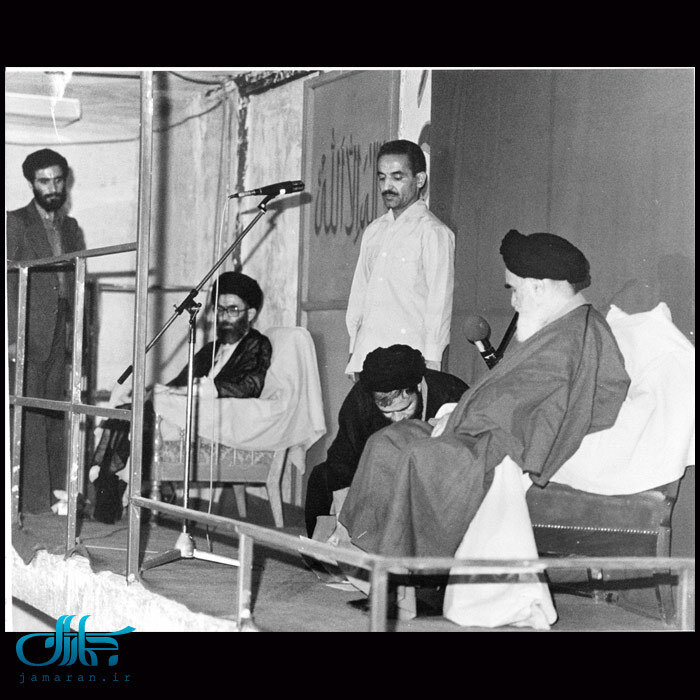 تنفیذ حکم ریاست جمهوری شهید رجایی از سوی امام خمینی (س)/ +عکس