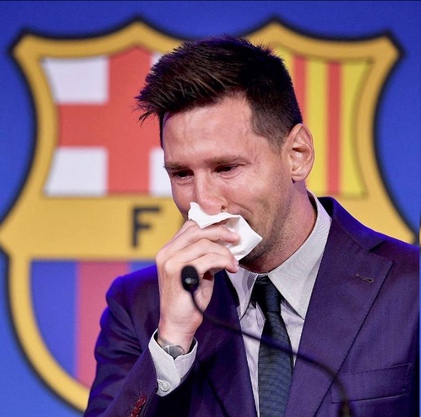 عکس| سالگرد اشکهای تاریخی لیونل مسی