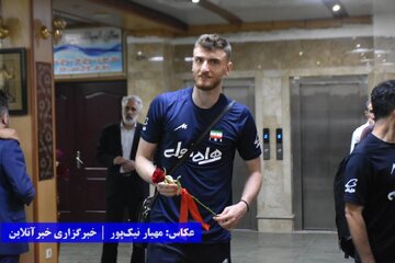 ورود تیم ملی والیبال به ارومیه