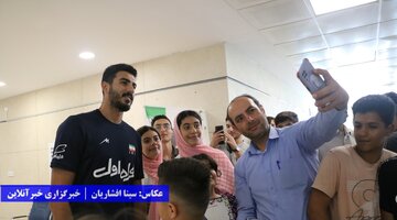 ورود تیم ملی والیبال به ارومیه