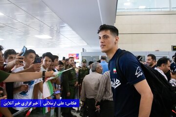 ورود تیم ملی والیبال به ارومیه