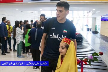 ورود تیم ملی والیبال به ارومیه