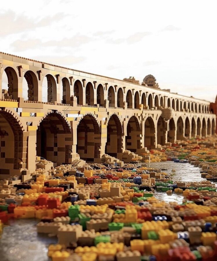 هوشمصنوعی «ایران لگویی» را به تصویر کشید!/ عکس