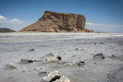 عکس | تصویری تلخ؛ دریاچه ارومیه تمام شد