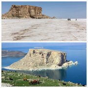 هشدار یک نماینده: از خشک شدن دریاچه ارومیه بترسید / طوفان نمک راه می افتد و امراض پوستی و تنفسی رایج می شود