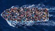 ببینید | تصاویر دردناک از غرق شدن دو قایق حامل مهاجران در سواحل ایتالیا