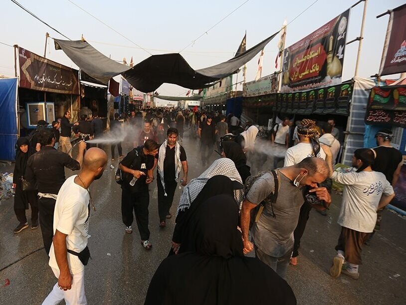 برنامه‌ریزی عراق برای اربعین در گرمای 50 درجه 2