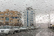 ببینید | تصاویر جدید از بارش باران وسط تابستان گرم تهران
