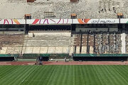 ببینید | وضعیت اسفناک سکوهای استادیوم آزادی در آستانه شروع لیگ برتر