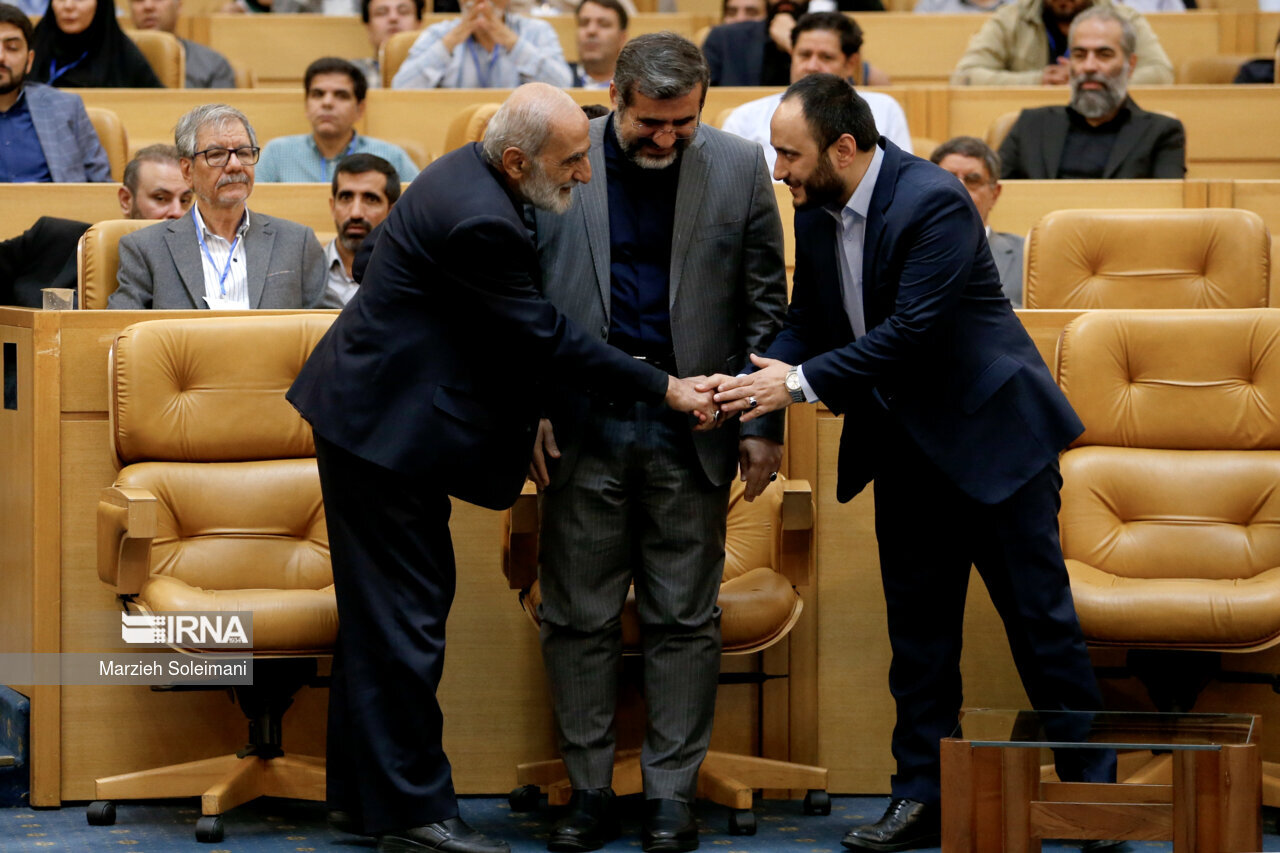 خوش و بش دولتمردان رئیسی با حسین شریعتمداری + عکس ها