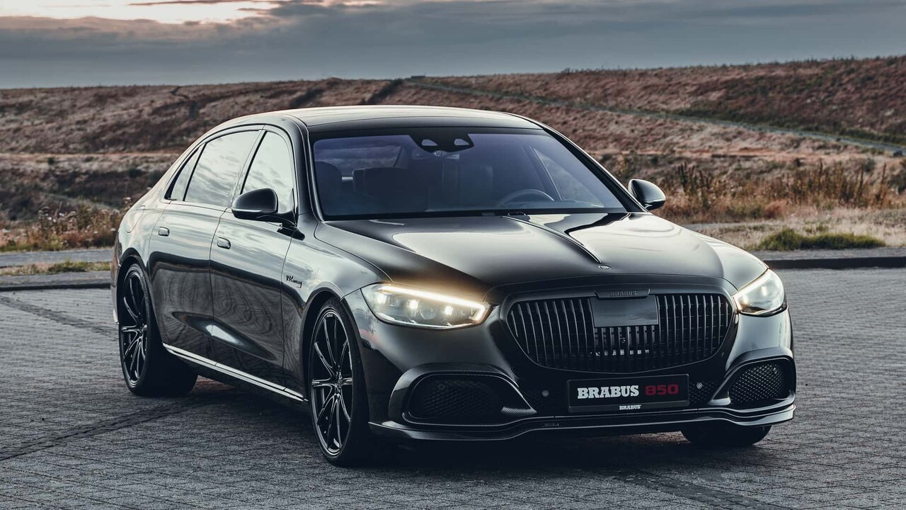 مرسدس میباخ برای سختگیرترین ماشینبازها/ رونمایی از هیولای جدید برابوس/ عکس