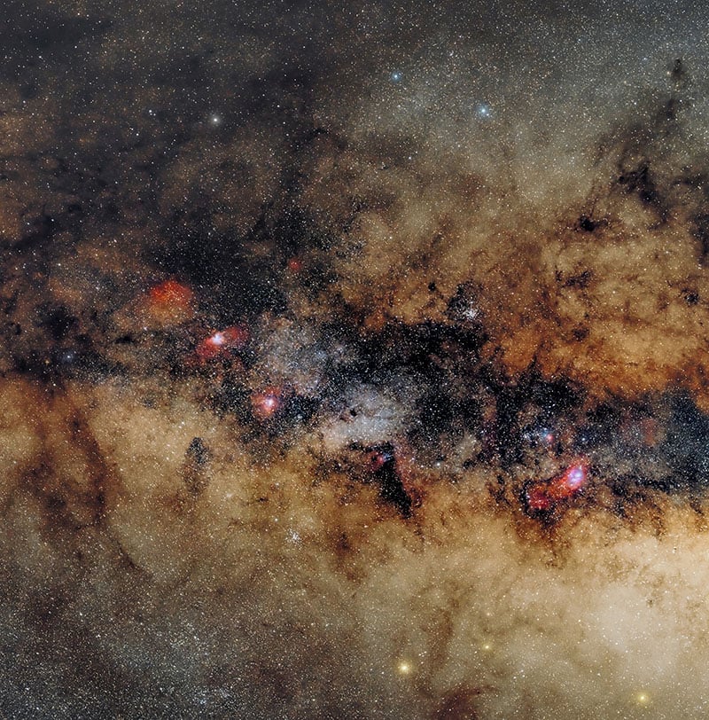 عکس| دقیق‌ترین عکس‌ها از کهکشان که تا به حال دیده‌اید!