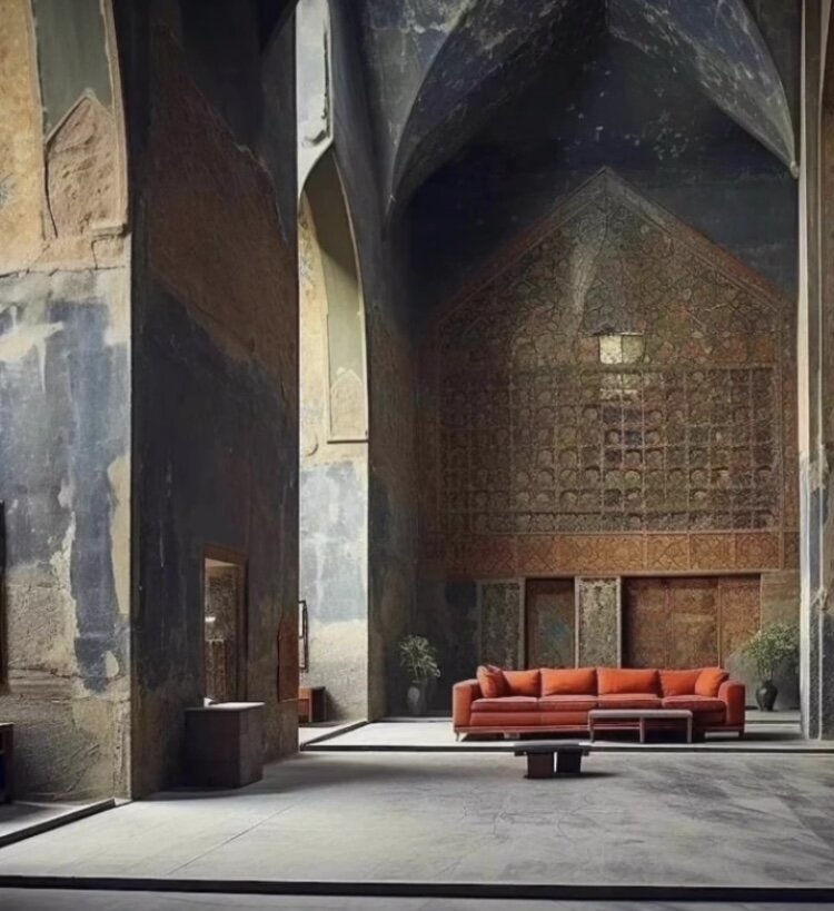 هوش‌مصنوعی خانه ایرانیان را به تصویر کشید!/ عکس