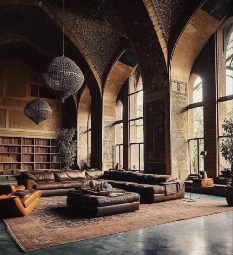 هوش‌مصنوعی خانه ایرانیان را به تصویر کشید!/ عکس