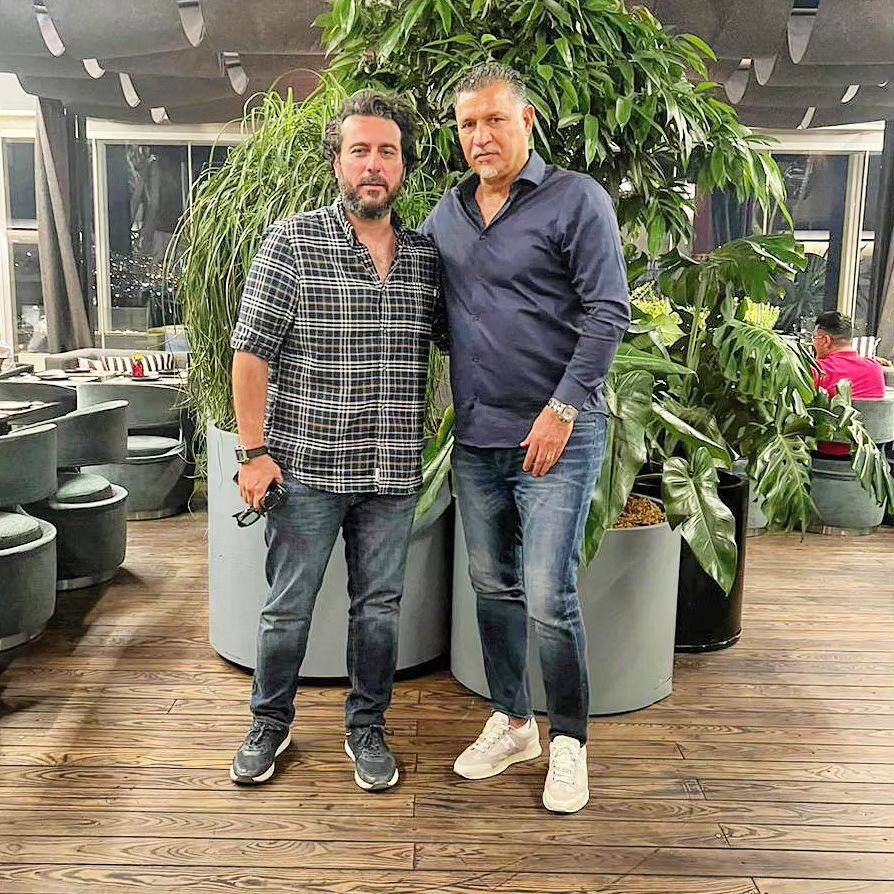 عکس | قاب یادگاری و ویژه محسن کیایی در کنار علی دایی