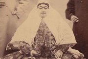 عکسی از شکوه السلطنه،مادر مظفرالدین شاه قاجار