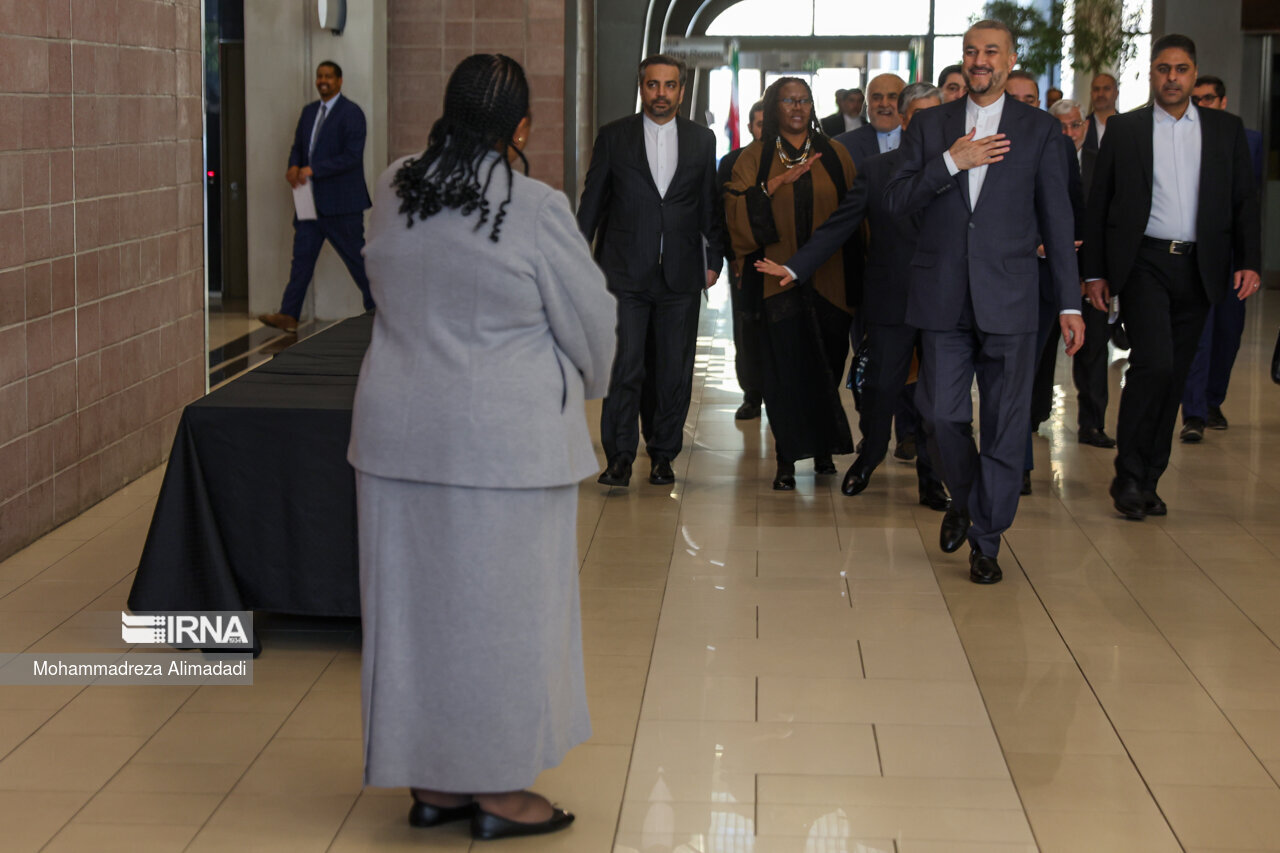 این زن آفریقایی بدون حجاب از امیرعبداللهیان استقبال کرد + عکس ها