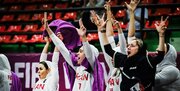 ببینید | شادی دختران بسکتبال ایران پس از پیروزی برابر مغولستان