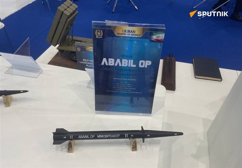 نمایش سامانه پدافندی صیاد تاکتیکی در نمایشگاه دفاعی روسیه/عکس
