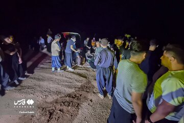 آتش سوزی در منطقه «سردره» پاوه