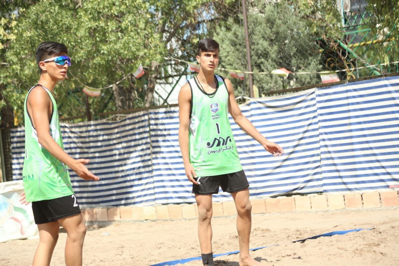 مسابقات والیبال ساحلی کاپ آزاد تهران