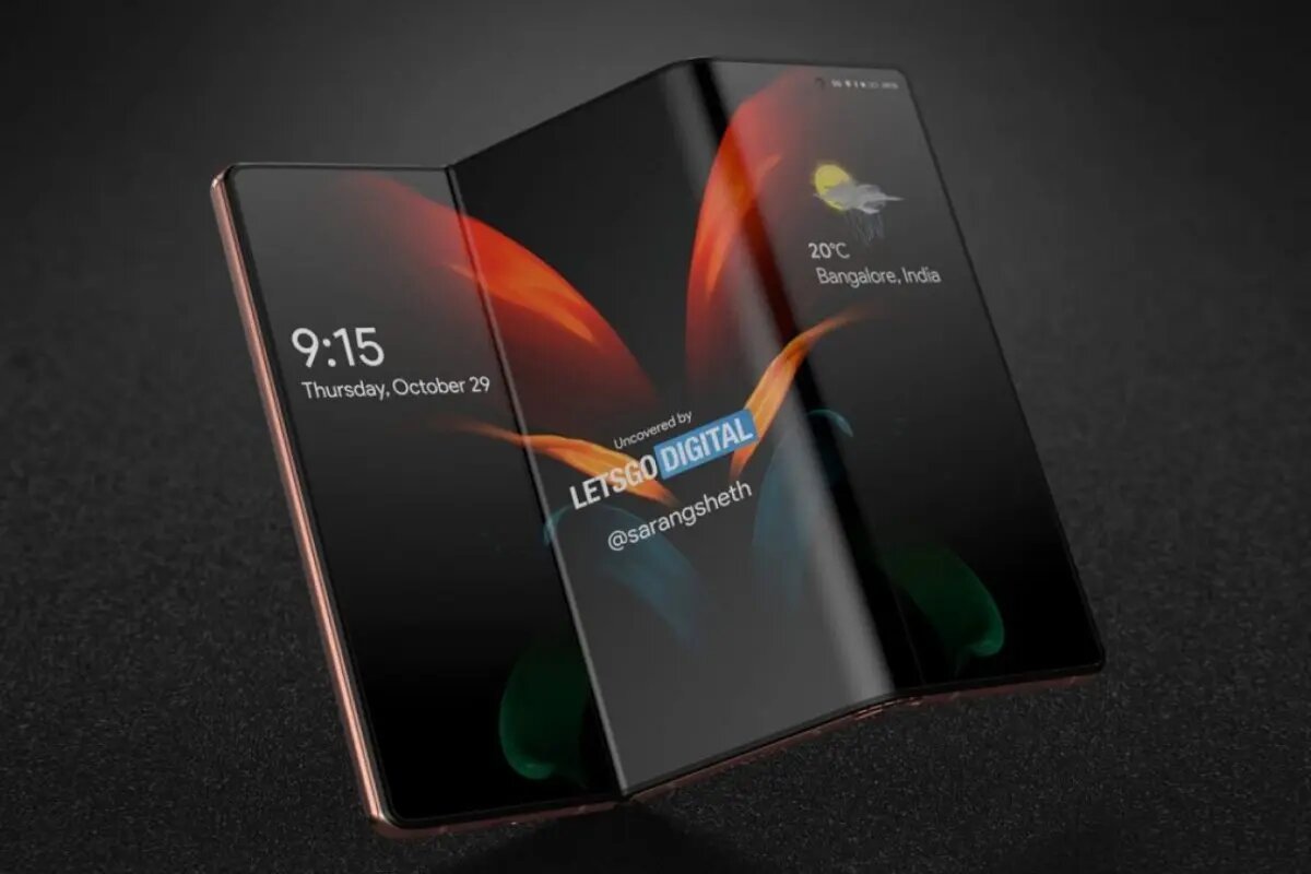 تبلت سامسونگ نیز تاشو میشود!