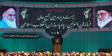 زینب سلیمانی: شهید حاج قاسم سلیمانی با شهادتش خالق امید برای نسل جوان امروز شد / شهید قلب تاریخ می شود زینب سلیمانی: شهید حاج قاسم سلیمانی با شهادتش خالق امید برای نسل جوان امروز شد / شهید قلب تاریخ می شود