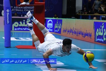 روز دوم والیبال قهرمانی آسیا در ارومیه