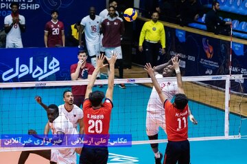 روز دوم والیبال قهرمانی آسیا در ارومیه